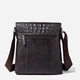 Сумка планшет через плечо мужская из натуральная кожи Vintage leather-14723 Коричневая - изображение 3