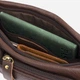 Сумка на пояс бананка мужская из натуральная кожи Vintage leather-14747 Коричневая - изображение 16