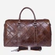 Дорожная сумка мужская Vintage leather-14752 Коричневая - изображение 3