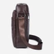 Сумка планшет через плечо мужская из натуральная кожи Vintage leather-14759 Коричневая - изображение 4