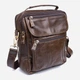 Сумка планшет через плечо мужская из натуральная кожи Vintage leather-14764 Коричневая - изображение 1