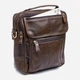 Сумка планшет через плечо мужская из натуральная кожи Vintage leather-14764 Коричневая - изображение 4
