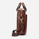 Сумка портфель мужская из натуральная кожи Vintage leather-14836 Коричневая - изображение 4
