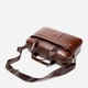 Сумка портфель мужская из натуральная кожи Vintage leather-14836 Коричневая - изображение 6