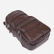 Сумка слинг через плечо мужская из натуральная кожи Vintage leather-14986 Коричневая - изображение 5