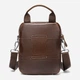 Сумка кросс боди через плечо мужская из натуральная кожи Vintage leather-20012 Коричневая - изображение 3
