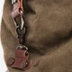 Спортивная сумка Vintage leather-20167 Зеленая - изображение 7