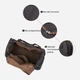 Дорожная сумка Vintage leather-20136 Черная - изображение 12
