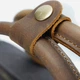 Сумка мессенджер через плечо мужская Vintage leather-20062 Серая - изображение 7