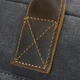 Сумка мессенджер через плечо мужская Vintage leather-20062 Серая - изображение 8
