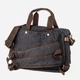 Сумка портфель мужская Vintage leather-20144 Черная - изображение 4