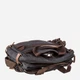 Сумка портфель мужская Vintage leather-20144 Черная - изображение 6