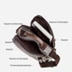Сумка планшет через плечо мужская Vintage leather-20198 Серая - изображение 7