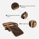 Сумка планшет через плечо мужская Vintage leather-20200 Коричневая - изображение 7