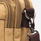 Сумка кросс боди через плечо мужская Vintage leather-20161 Хаки - изображение 8