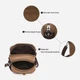 Сумка кросс боди через плечо мужская Vintage leather-20163 Коричневая - изображение 10