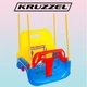 Качели 3 в 1 для детей до 30 кг для дома и сада желтые Kruzzel FK-1207 - изображение 9