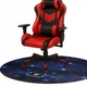 Защитный коврик противоскользящий 120 см для кресла черный Dunmoon FK-2379 - изображение 1