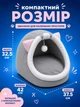 Домик для собак и кошек кровать для животных VMHouse универсальный дом с игрушкой для больших пород размер L 42x37.5x32.5 см серый (0171-0003) - изображение 4
