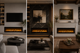 Электрокамин с обогревом Dimplex Ignite Evolve 50 Oak Logs (EVO1200OakLogs) с цельными дровами дуб, кристаллами стекла, цветами пламени и подсветки наполнения, управление через приложение, размер 1306x419x152 - изображение 2