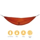 Гамак туристический 320х230 см для кемпинга 2 человека нейлон Rooibos Tea Red Grand Canyon PS-1339 - изображение 1