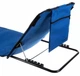Пляжный коврик со спинкой подушкой карманом 150x50 см Oxford 600D синий Trizand FK-1125 - зображення 8