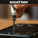 Набор прецизионных отверток 133 элемента для ремонта электроники с магнитной подставкой Bigstren FK-1682 - изображение 5