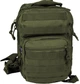 Рюкзак однолямочный 9 литров с системой Molle для активного отдыха оливковый Mil-Tec FK-2311 - зображення 3