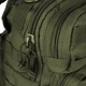 Рюкзак однолямочный 9 литров с системой Molle для активного отдыха оливковый Mil-Tec FK-2311 - зображення 8