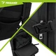 Туристический рюкзак с USB-портом 40x25 см для путешествий черный Trizand FK-0742 - изображение 3
