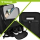 Туристический рюкзак с USB-портом 40x25 см для путешествий черный Trizand FK-0742 - изображение 4