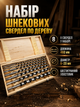 Набор шнековых спиральных сверл по дереву 8 штук длина 460 мм шестигранный хвостовик для сверления древесины LS-444 - изображение 1