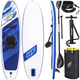 SUP доска 305 см 120 кг для туринга с аксессуарами синяя Bestway PR-309 - изображение 1