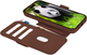 Etui z klapką Dbramante Lynge MagSafe do Apple iPhone 17 Pro Max Dark Tan (LM69GTDT6631) - obraz 2