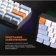 Клавиатура GamePro Механическая Outemu Red RGB 61 клавиша USB 1.8 м UK/EN Чёрная (MK130R) - изображение 6