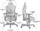 Крісло для геймерів Anda Seat T-Pro 2 Size XL Linen Grey/Black (AD12XLLA-01-GB-F) - зображення 3