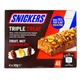 Батончики Snickers Triple Treat Fruit & Nut 128 грам - изображение 1