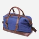 Сумка Vintage leather-20084 Синяя - изображение 3