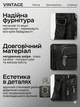 Сумка планшет через плечо мужская из натуральная кожи Vintage leather-14992 Черная - изображение 16
