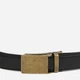 Ремень мужской из натуральной кожи Vintage leather-20332 115 см Черный - изображение 4