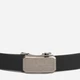Ремень мужской из натуральной кожи Vintage leather-20274 115 см Черный - изображение 4