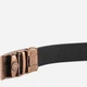 Ремень мужской из натуральной кожи Vintage leather-20265 115 см Коричневый - изображение 6