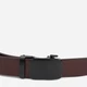 Ремінь чоловічий з натуральної шкіри Vintage leather-20271 115 см Коричневий - зображення 6