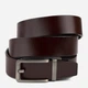 Ремень мужской из натуральной кожи Vintage leather-20307 115 см Коричневый - изображение 3