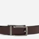 Ремень мужской из натуральной кожи Vintage leather-20307 115 см Коричневый - изображение 5
