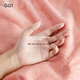 Полотенце GGT, хлопок класса A, банное, впитывающее, светло-серое - изображение 8