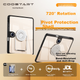 Чехол для планшета OPPO Pad 3 Pro/OnePlus Pad Pro COOLSTART Black, с поворотной подставкой 360° - изображение 4