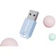 Флеш-накопитель PHILIPS 32 ГБ USB 2.0, 10UA-B, Micro Blue, симпатичный и креативный USB-накопитель для бизнеса, офиса и студентов. - изображение 2