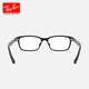 Оправа для очков RayBan с полным ободком, легкая, модная, 0RX5318D 2000, черная, размер 55, подарочная. - изображение 4