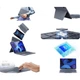 Защитный чехол UGREEN, совместимый с iPad Magic Keyboard, планшетами Apple Air7/6/5/4 Pro 25 дюймов/11/10,9 дюймов, со съемными клавишами и регулируемым углом наклона. - изображение 2